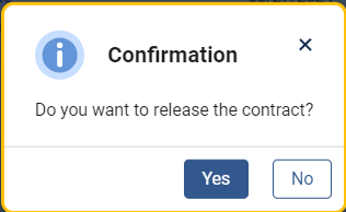 A screenshot of a confirmation

Description automatically generated